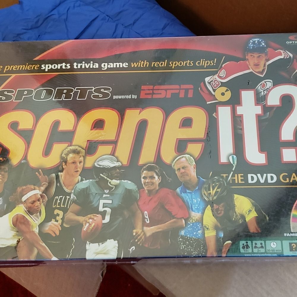 Brand New Sealed Scene It? Sports Trivia Game ESPN